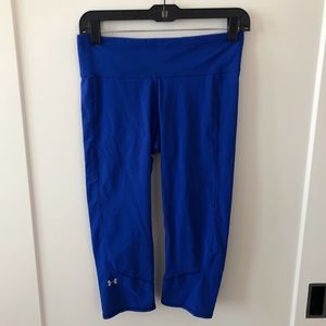 Under Armour Blue Cropped Leggings
